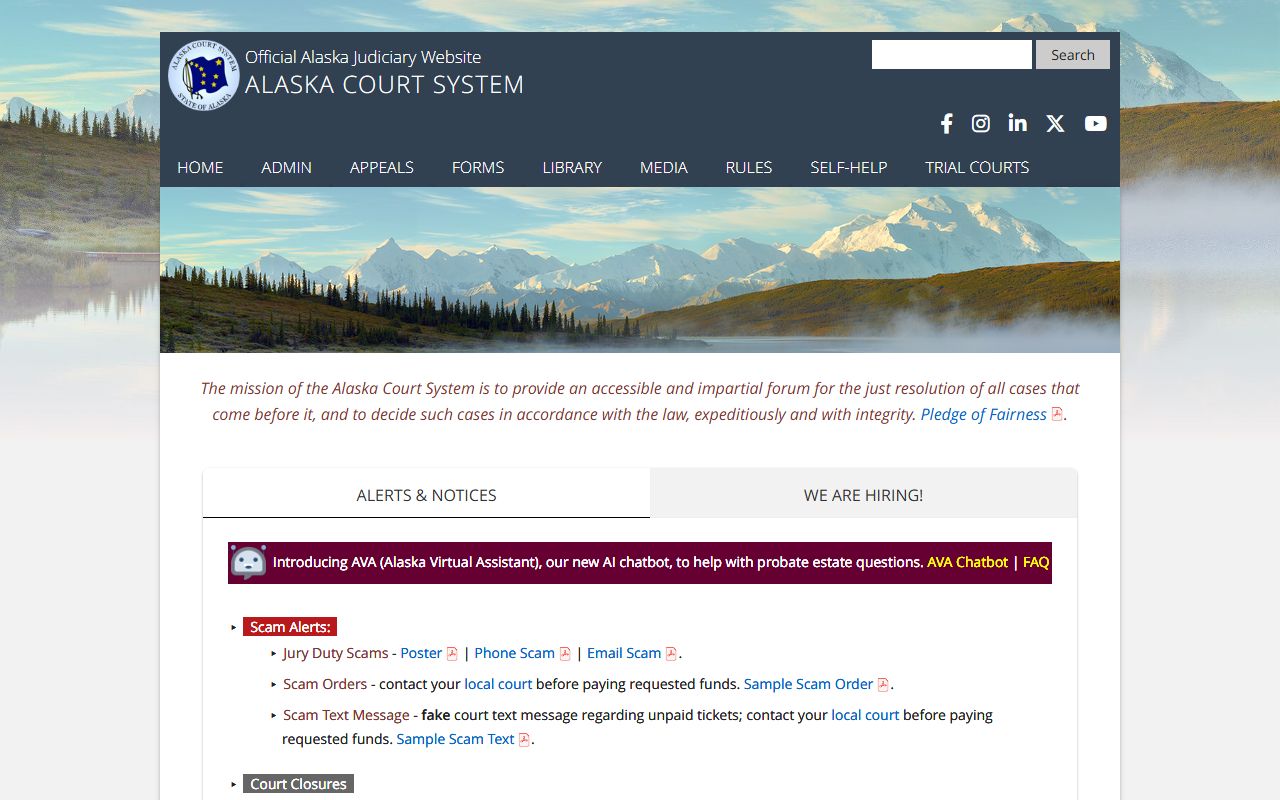 Alaska Court System for Bethel